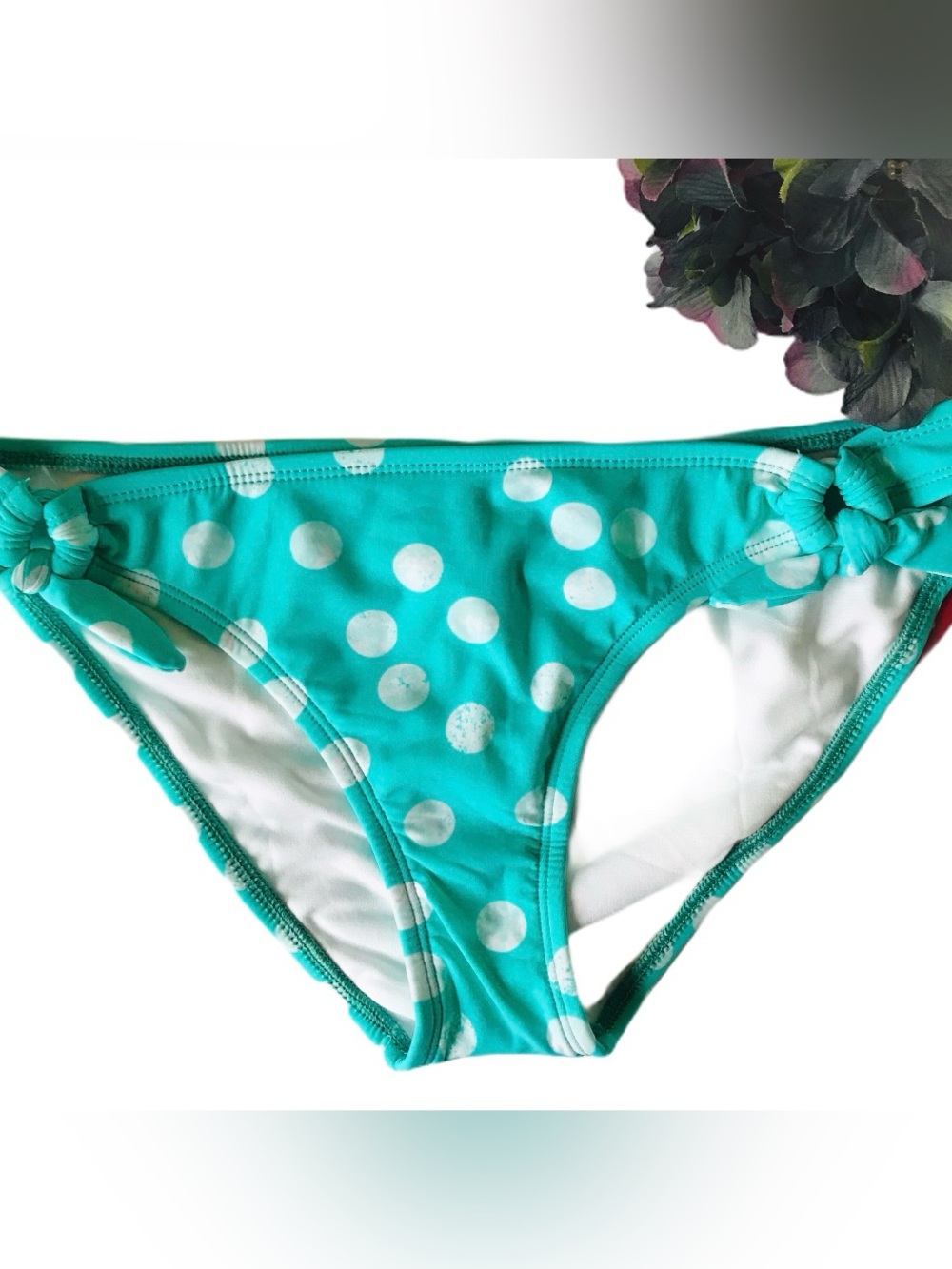 The Bikini Lab Polka Dot Bikini Bottoms Size XL